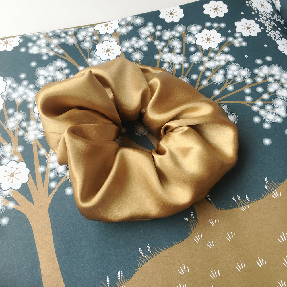 Silk Hair Ties - 100% Mulberry Silk, 6cm Wide
