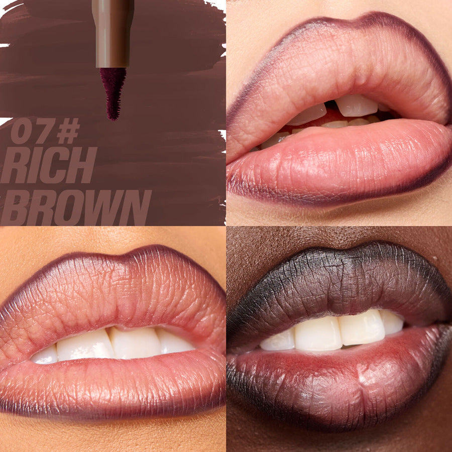Waterproof Velvet Lip Liner - No Stain, 2ml, Multiple Colors