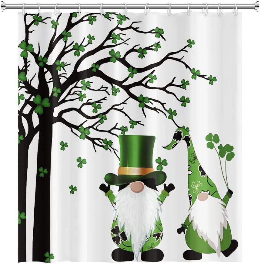 Waterproof Digital Printing Shower Curtain - Holiday Series Modern Bathroom Decor