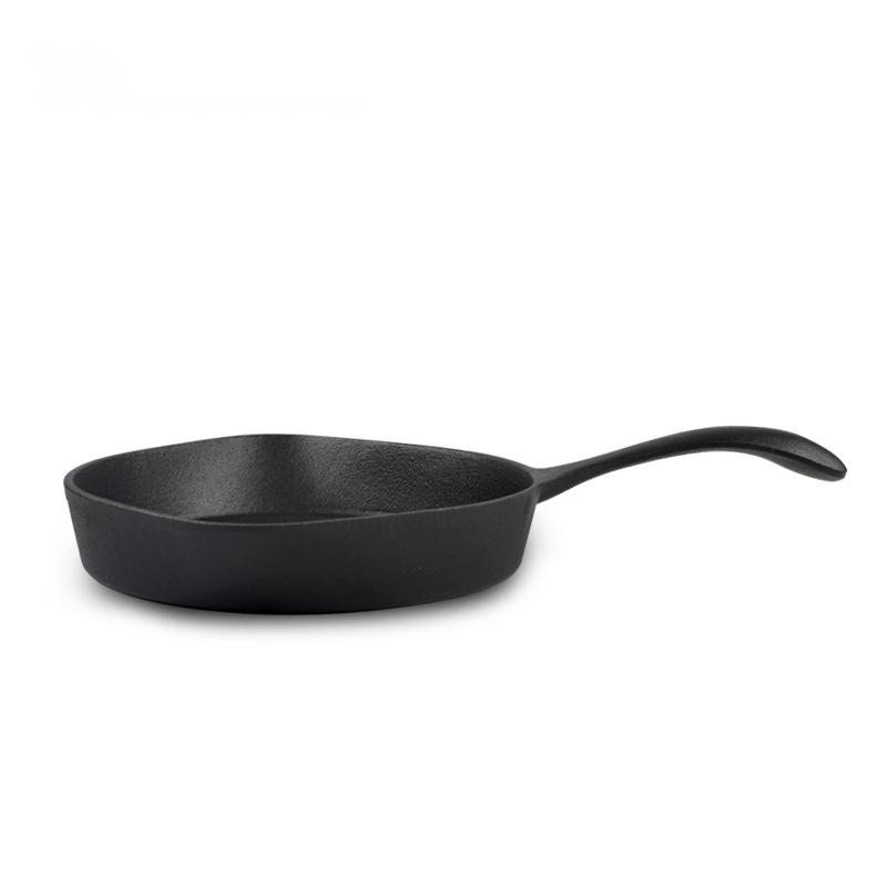 Japanese Style Cast Iron Mini Frying Pan 20cm for Eggs & Meat