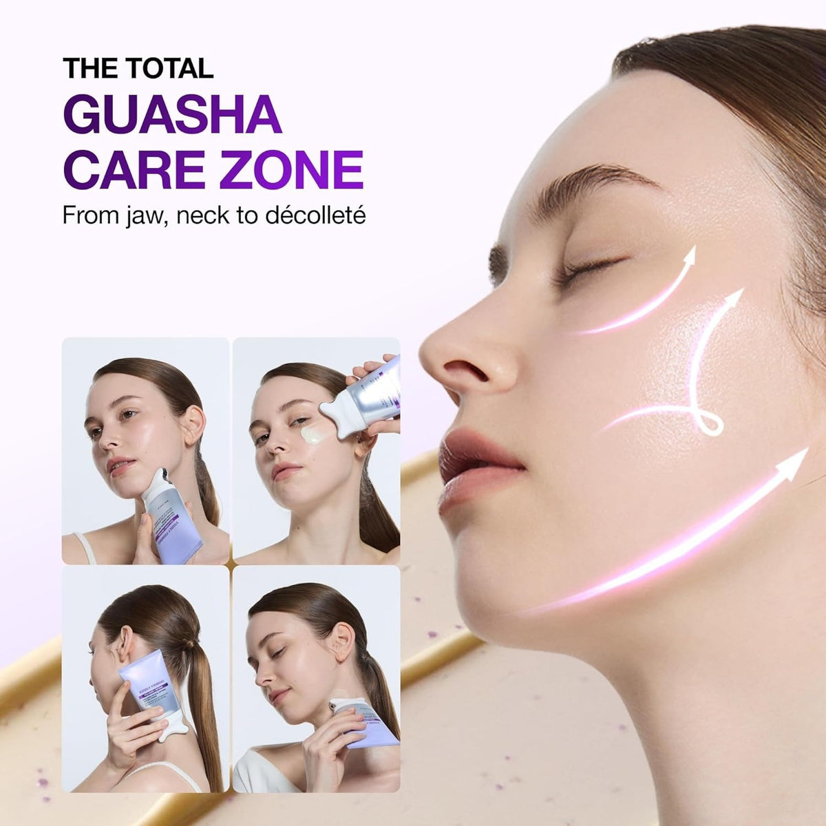 Neck and Facial Massage Cream - 80ml Moisturizing & Cleansing