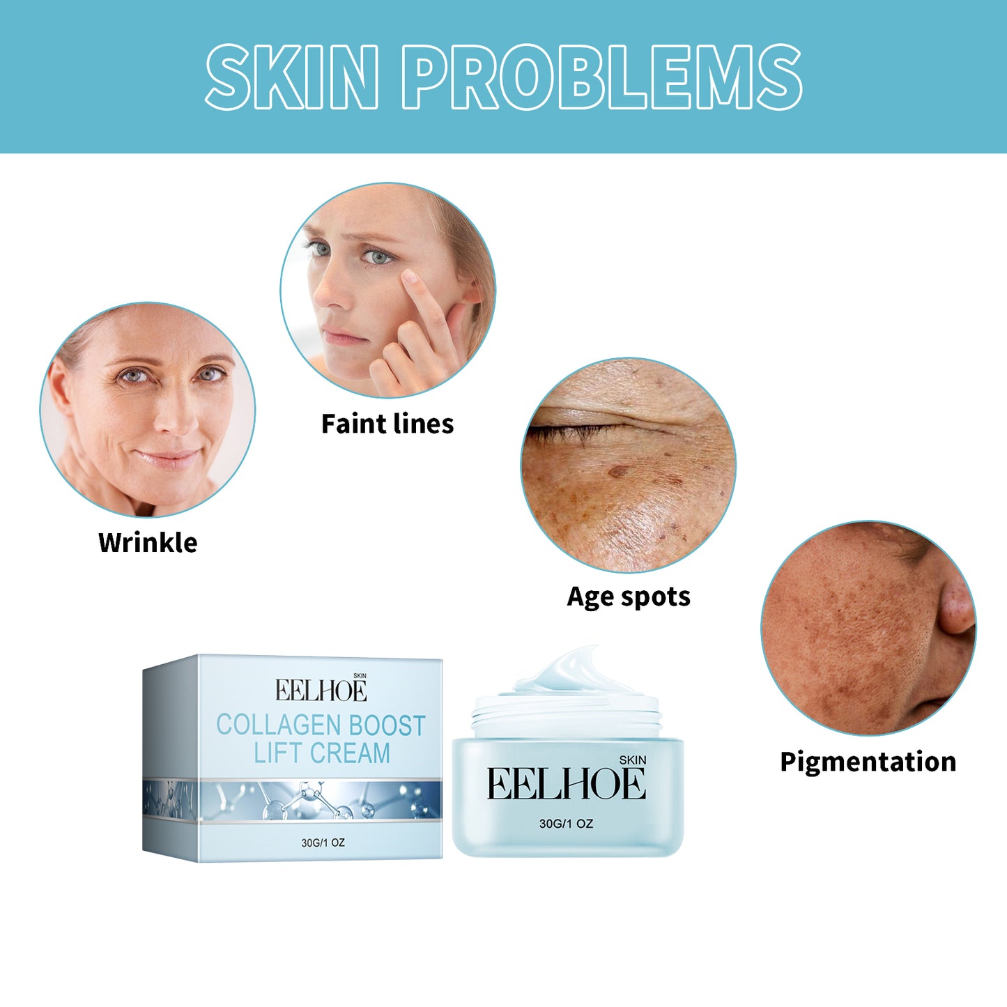 Collagen Boost Anti-Aging Face Cream - Firming & Wrinkle Reduction