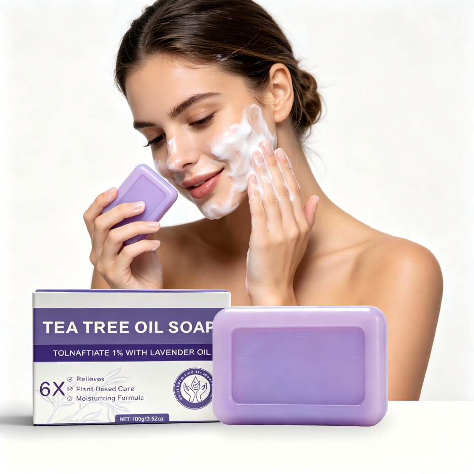 Purple Tea Tree Soap Bar - 100g