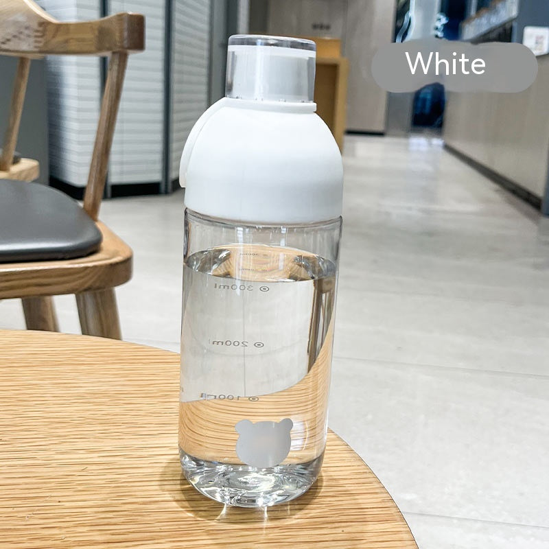 Portable Transparent Scented Tea Cup 450ml - Multiple Colors