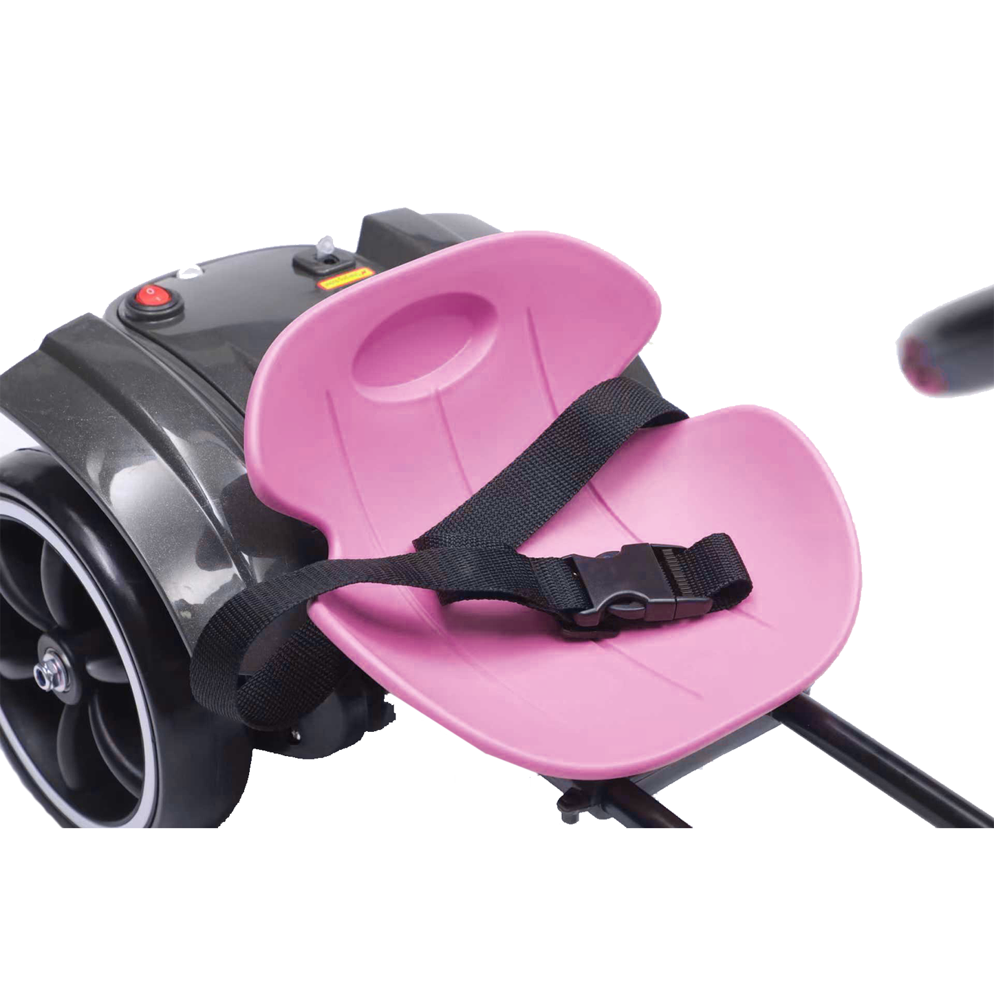12V Kids Electric Pedal Go Kart with Adjustable Seat & EVA Wheels