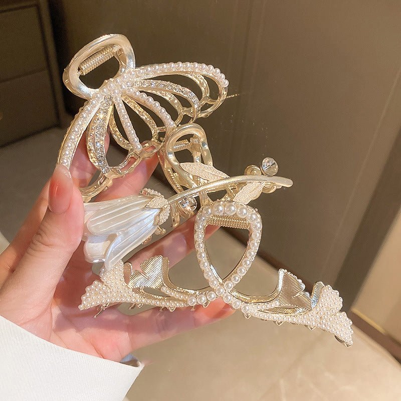 Diamond Pearl Decorative Hairpin - Multiple Styles