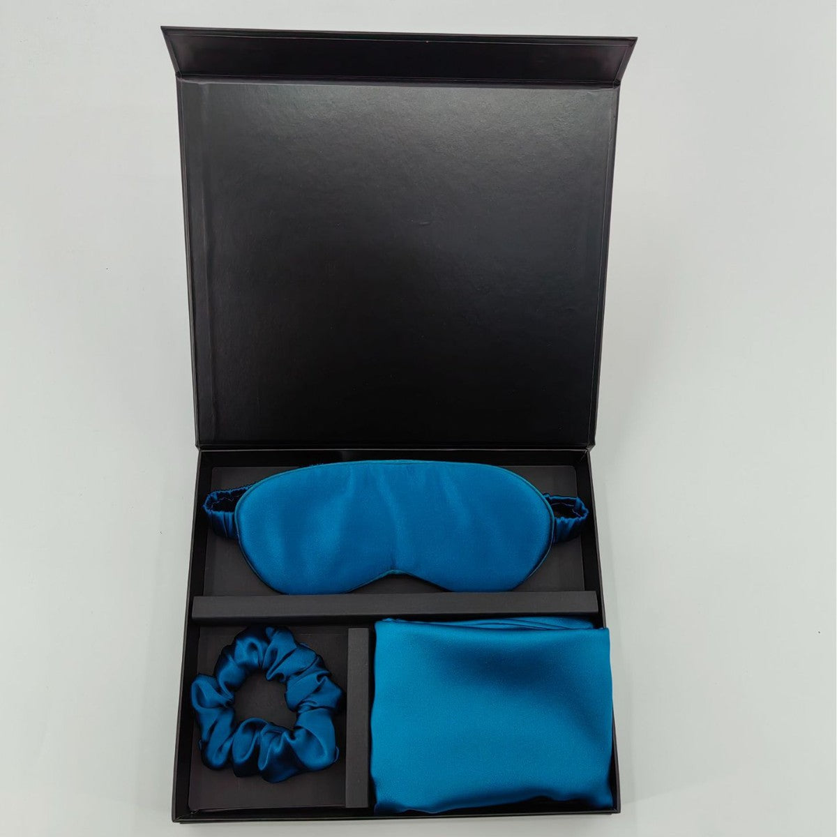 Silk Pillowcase, Eye Mask & Hair Tie Set - 3 Pieces