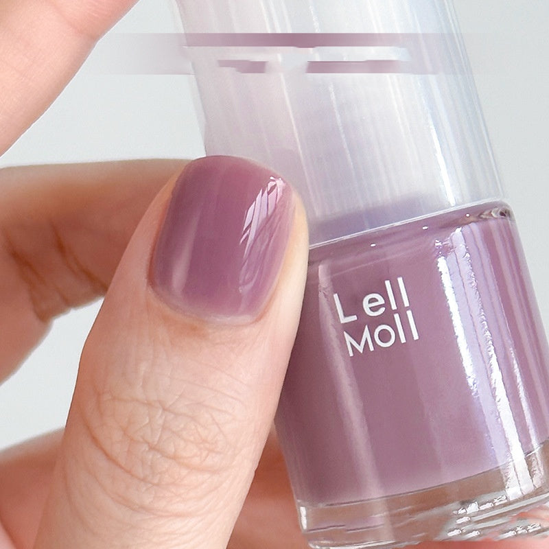 Water-Based Tearable Nail Polish - Quick-Drying & Odor-Free Formula