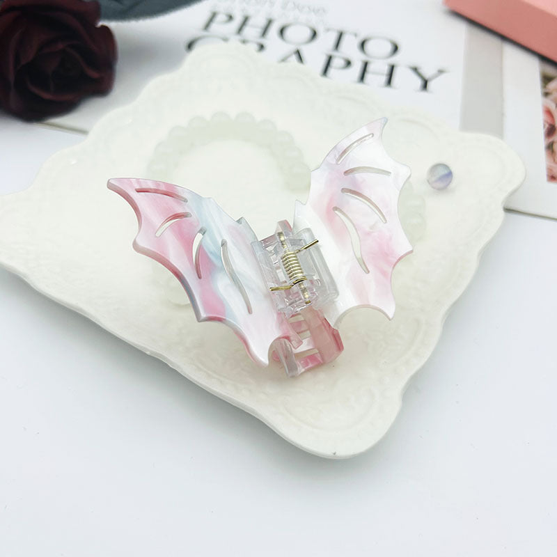 Bat Barrettes Halloween Hair Clips for Girls