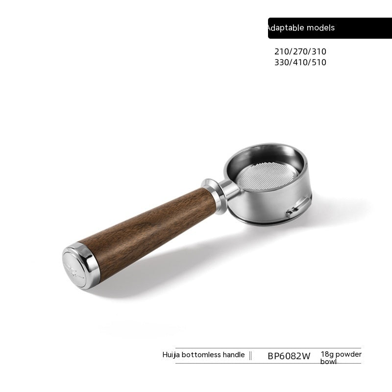 Coffee Maker Handle Accessories Set for Delonghi & More - Walnut Finish