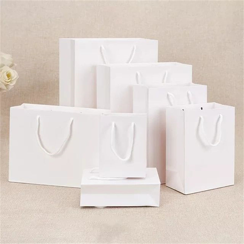 Handheld Cowhide Christmas Gift Bag - Customizable Home Packaging