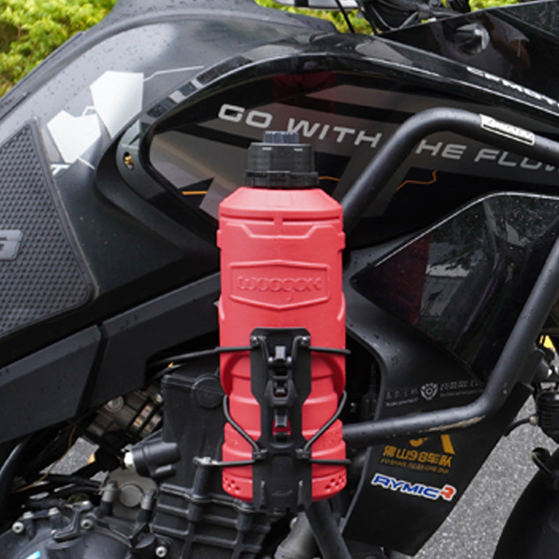 Portable Oil Drum 1.8L Thickened Plastic Car Oil Container with Handle