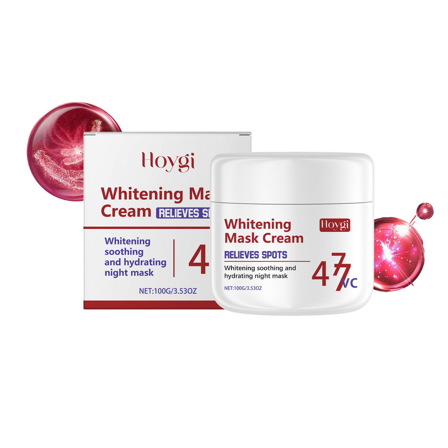 Soothing & Moisturizing Sleeping Mask - Niacinamide & Vitamin C Facial Care
