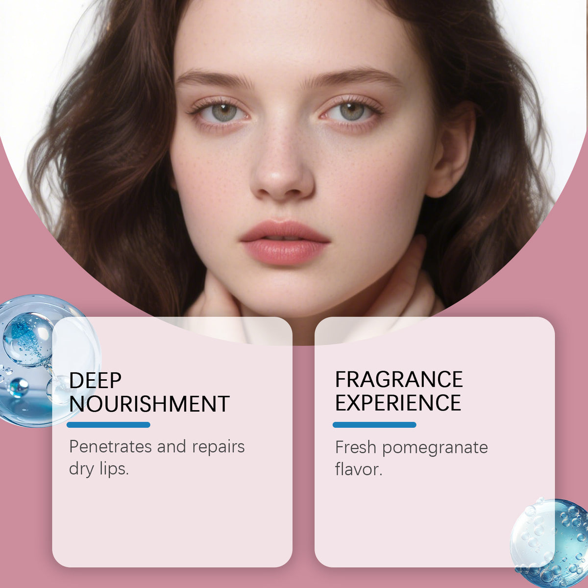 Gentle Nourishing Care Lips Tender Pomegranate Flavor Night