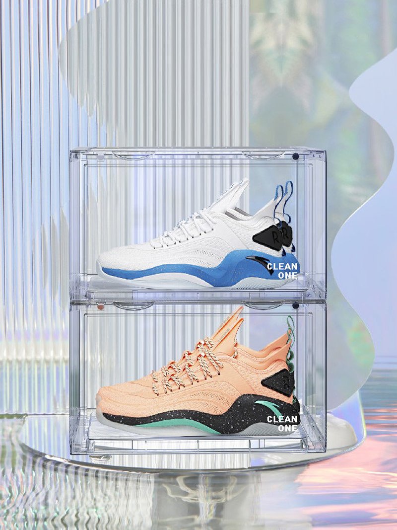 Transparent Shoe Storage Box - Dust-Proof Plastic Closet Organizer