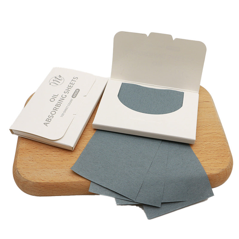 Oil-Absorbing Facial Sheets 100 Pieces for Oily Skin Summer Refresh