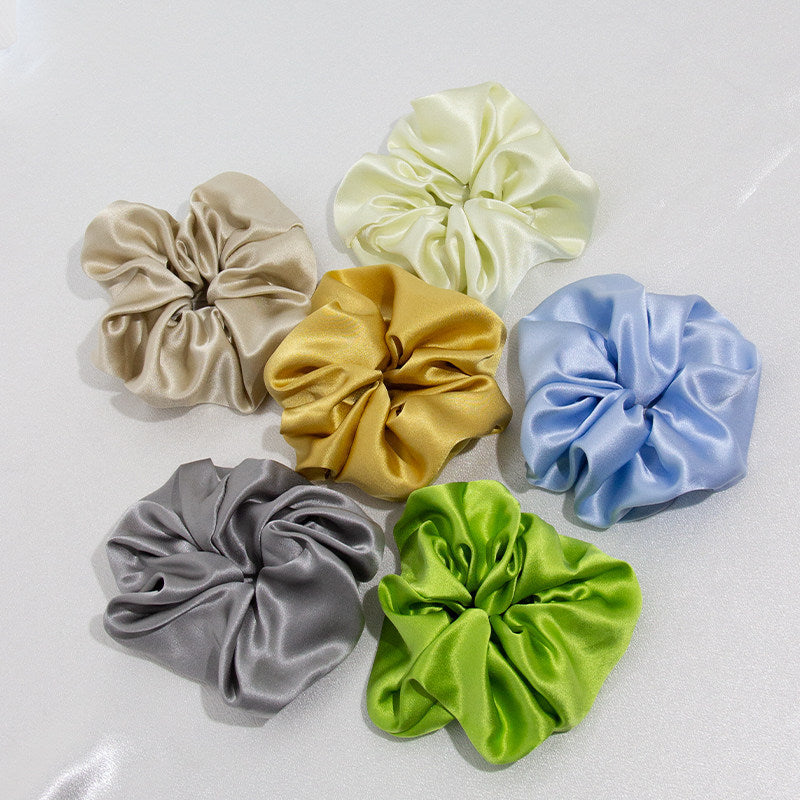 Mulberry Silk Hair Scrunchie for Buns & Ponytails