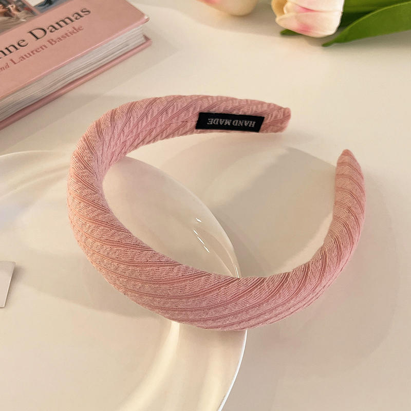 Wide Brim Hair Hoop Headband - Stretchy