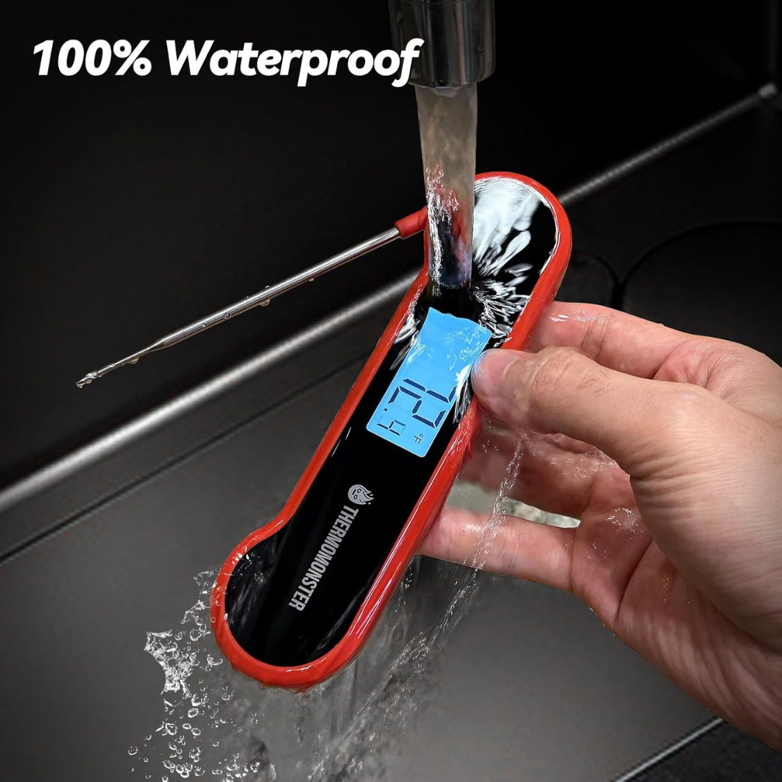 Digital Cooking Thermometer with Instant Read Precision