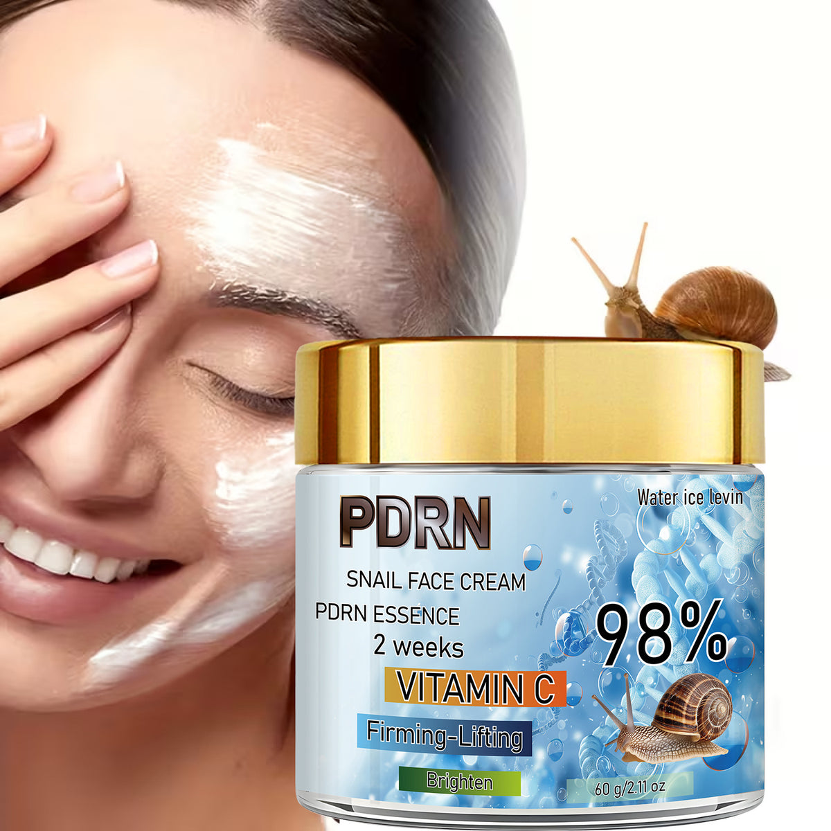 Collagen Face Cream for Hydration and Nourishment 60g - Moisturizing Facial Moisturizer
