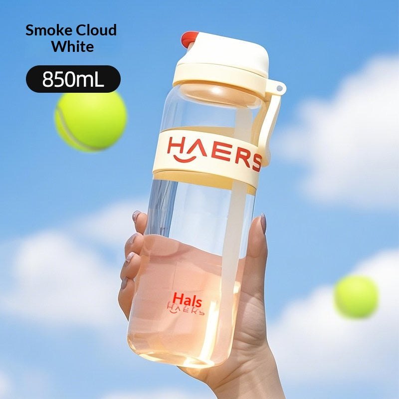Portable Water Bottle for Kids & Women 850ml Sports Hydration with Straw