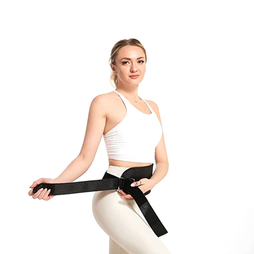 Hip Thrust Belt for Dumbbells - Anti-Slip Waist Strap for Glute Workouts