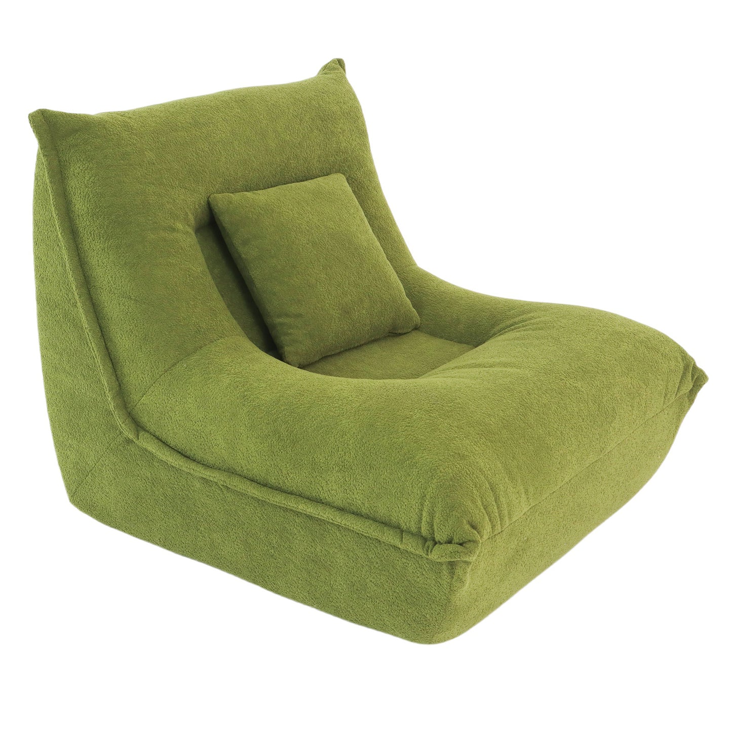 Lounge Chair With Pillow High Resilience Foam Single Sofa Indoor