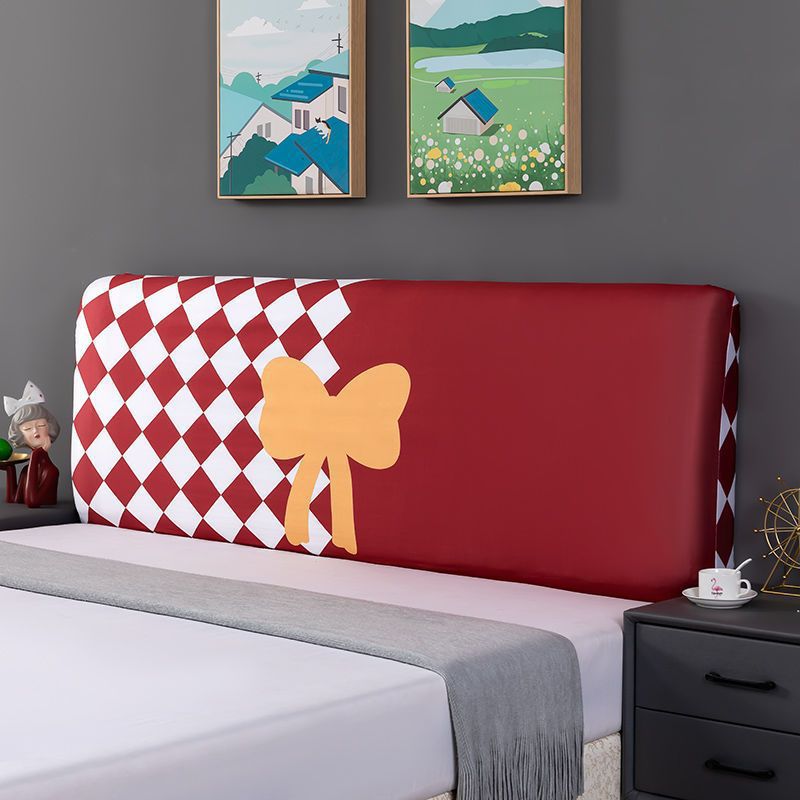 Elastic Bedside Cover Special-Shaped European Style Universal Bed Head Protector