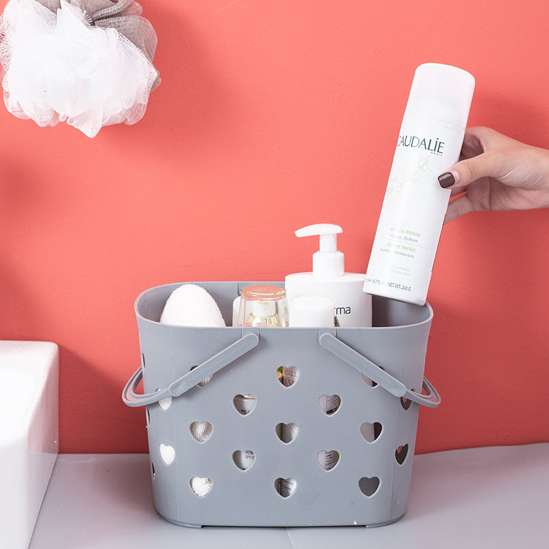 Modern Bathroom Storage Basket for Home Organization - Multi Color
