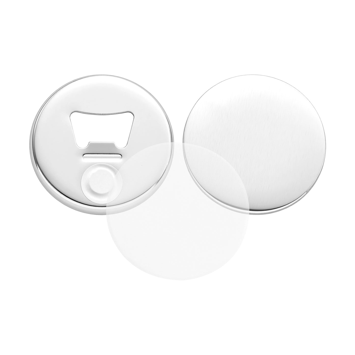 Button Maker Supplies Set with Magnet Backs and Craft Accessories - 50 Sets