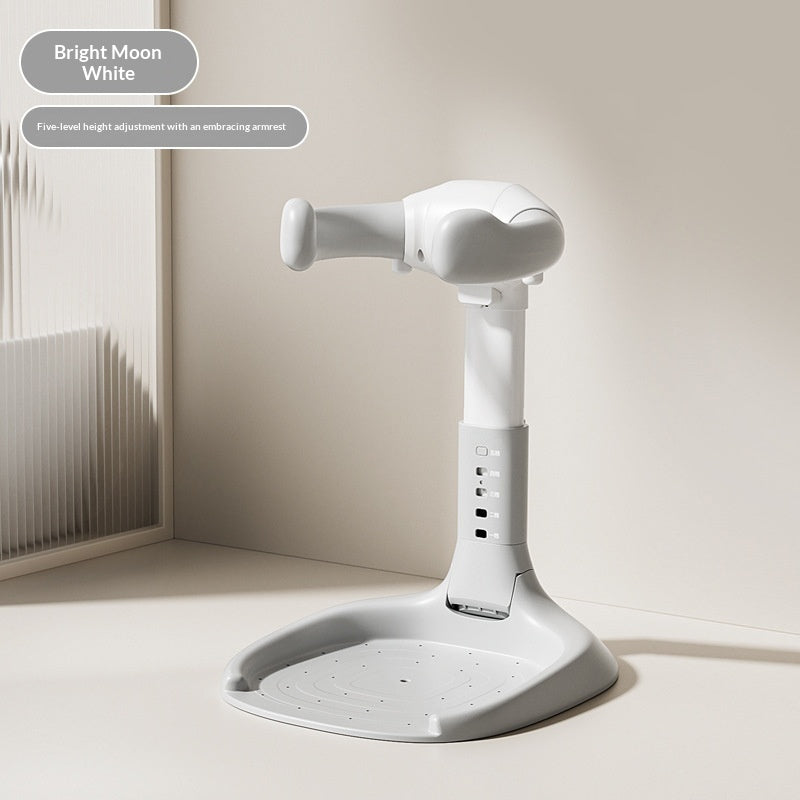 Adjustable Baby Bath Seat Standing Bath Stand No Assembly Non-Slip for Home Use