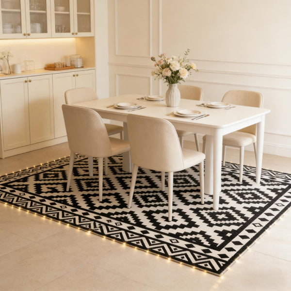 Reversible Outdoor Rug - Waterproof & UV-Resistant, 120.1" x 95.7"