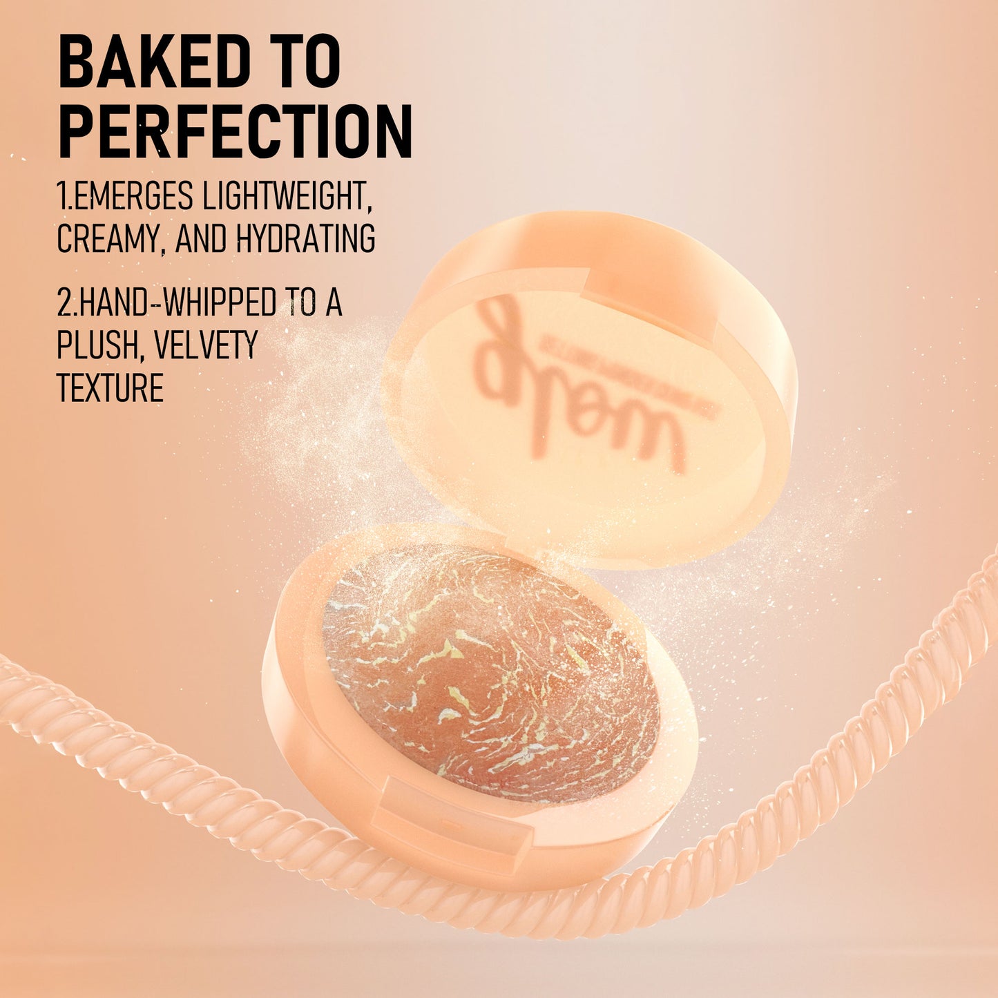 Matte Setting Powder Compact - Oil Control & Brightening Face Makeup