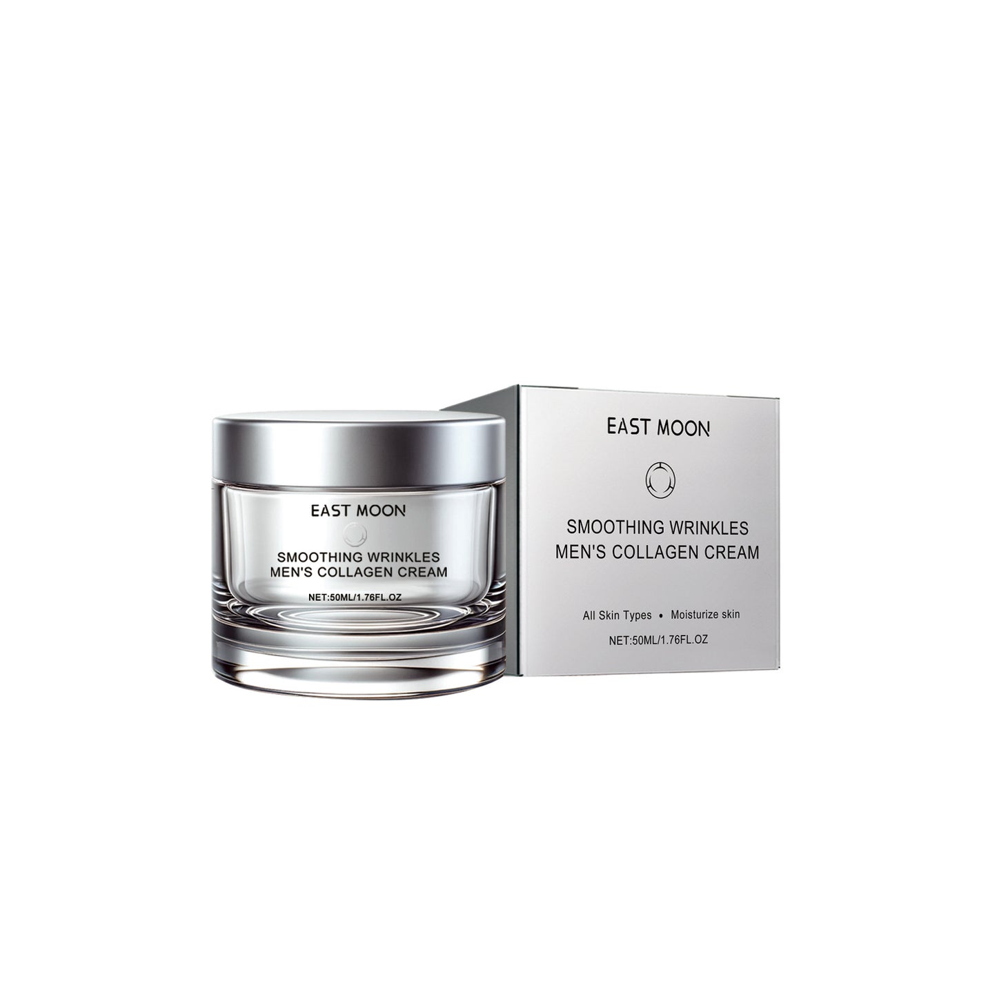 Men's Collagen Egg White Icing Fading Wrinkle Hydrating Facial Cream 50ml