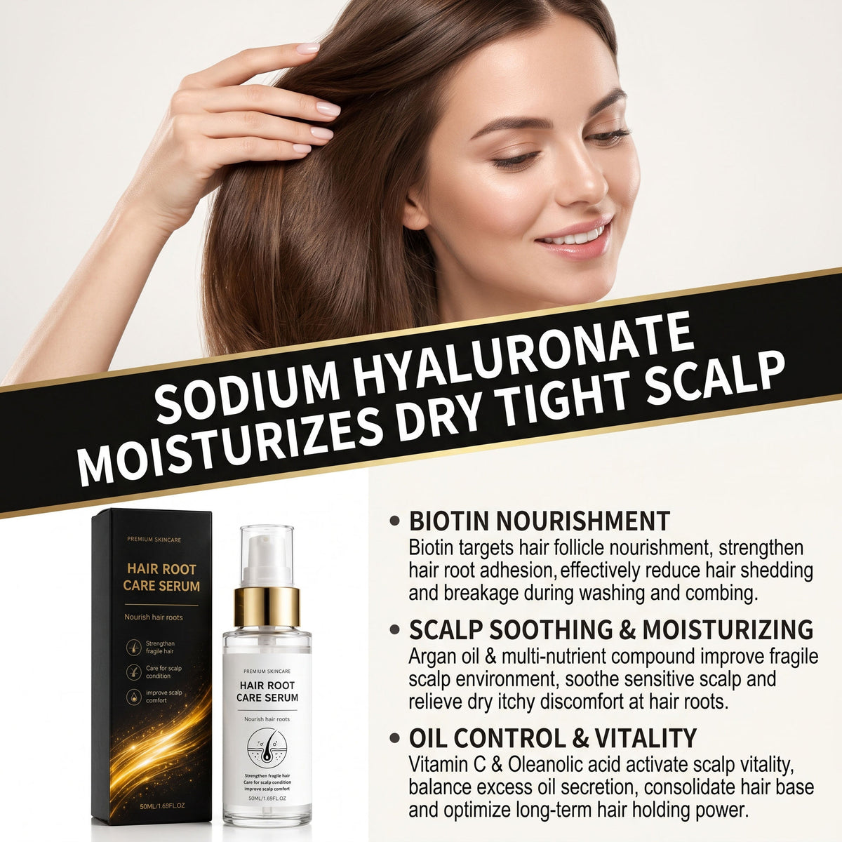 Root Care Serum - Smooth Hair Treatment 50ml