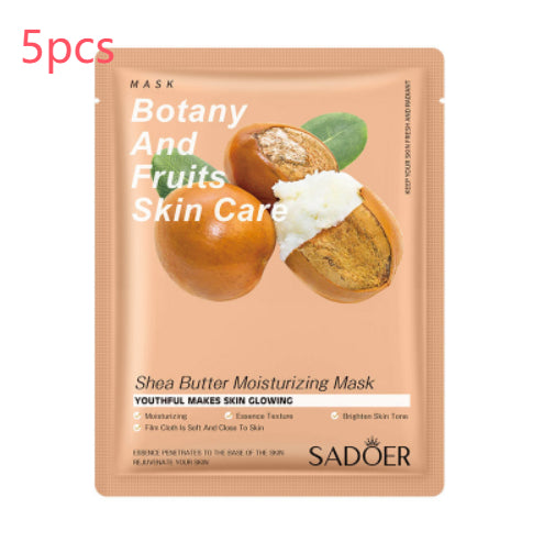 Hydrating Fruit Plant Mask - Facial Care for All Skin Types, 25g