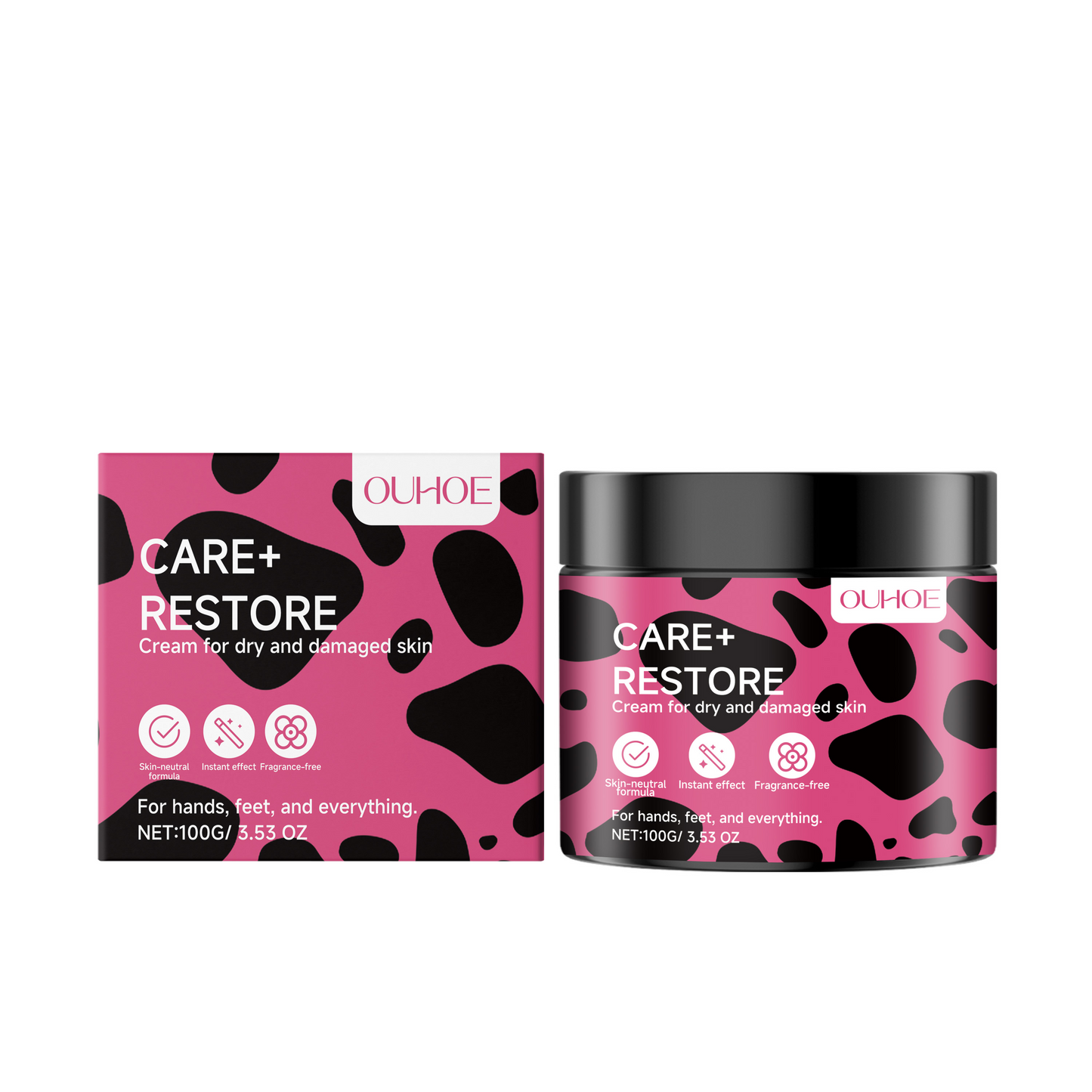 Moisturizing Body Cream for Dry & Sensitive Skin - Deep Nourishing Care