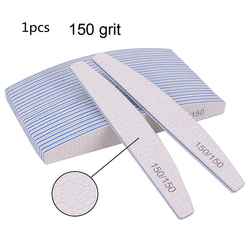 Multicolor Nail Buffers & Polishing Tools Set for Nail Art - Multiple Grits
