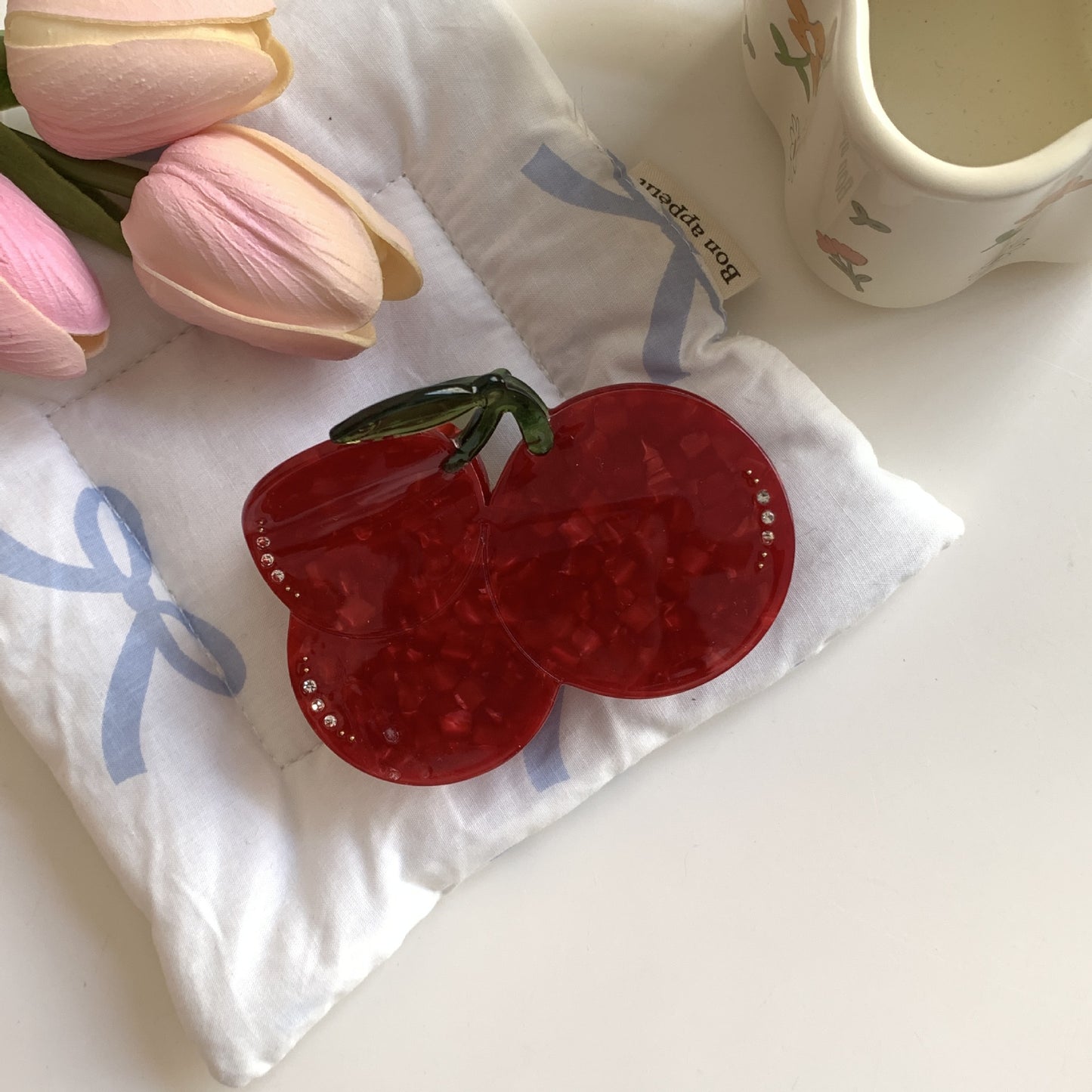 Korean Style Fruit Acetate Hair Claw Clip - Multiple Designs