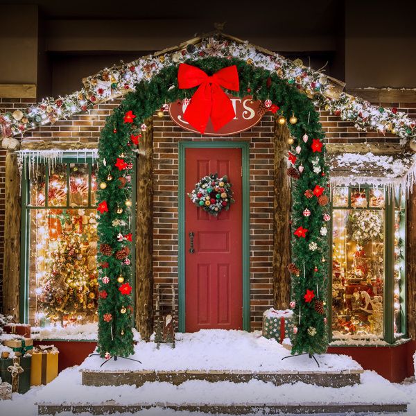 PVC Christmas Arch Decoration - 240x40x265cm