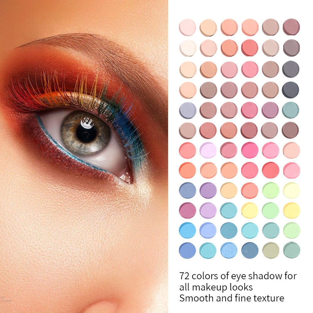 120 Color Matte Eye Shadow Palette for Eye Makeup - Multifunctional Makeup Kit