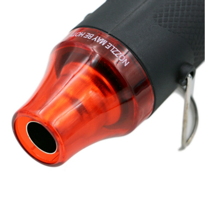 Mini Heat Gun Embossing Hot Air Tool Drying Paint 300W Nozzles