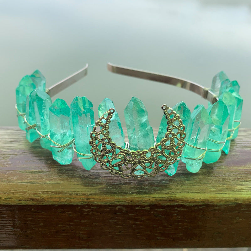 Crystal Rainbow Crown Hair Band