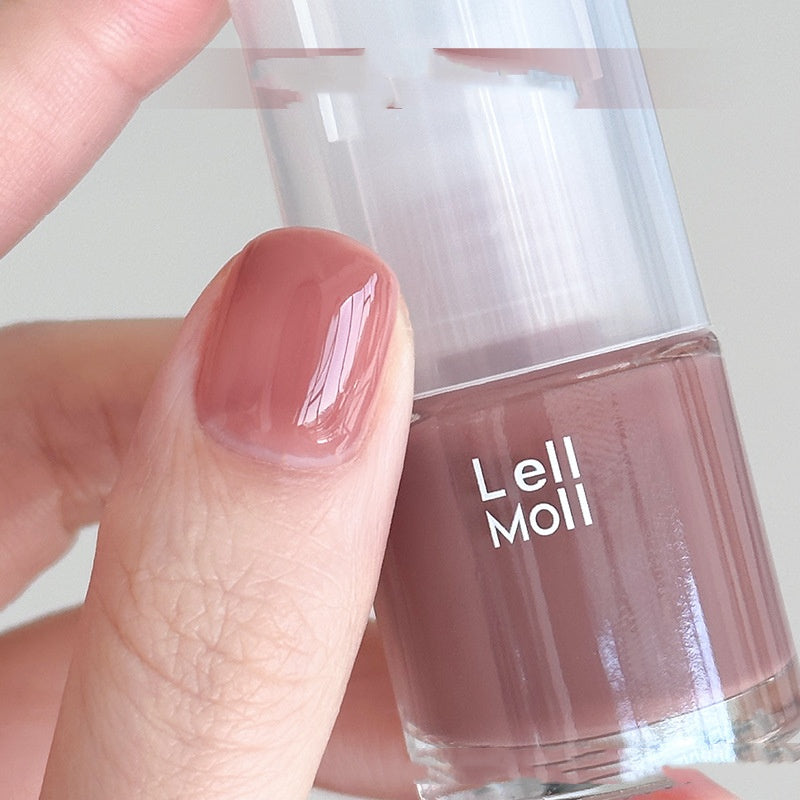Water-Based Tearable Nail Polish - Quick-Drying & Odor-Free Formula