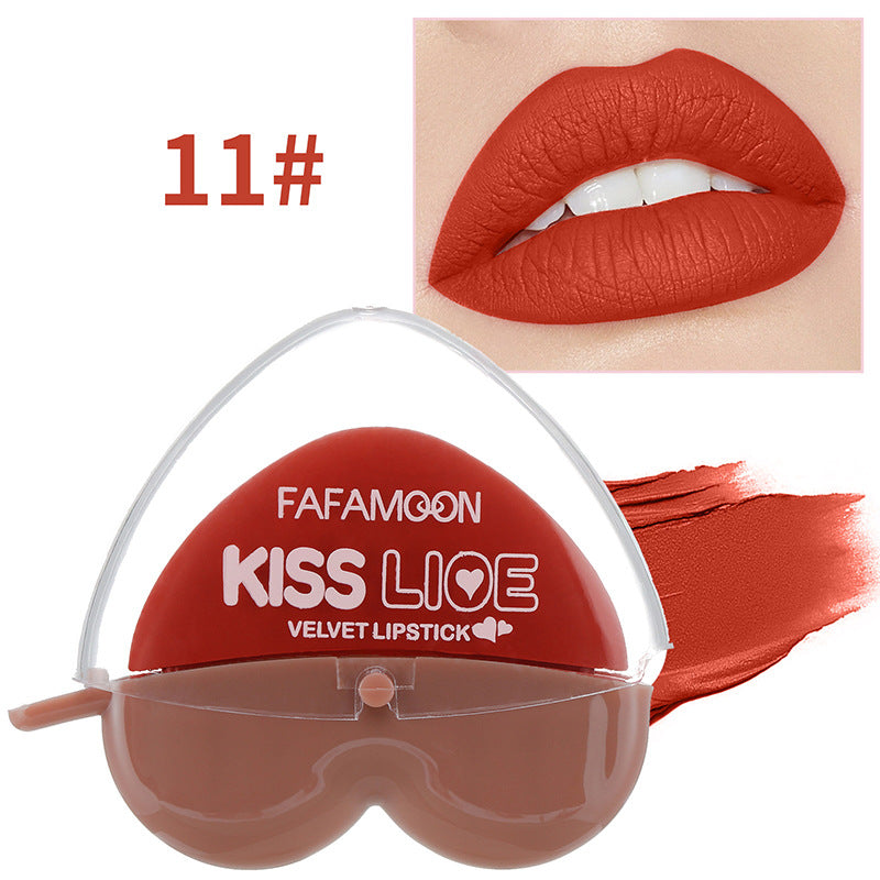 Matte Lipstick with Lip Balm Effect - Moisturizing Lip Color Set