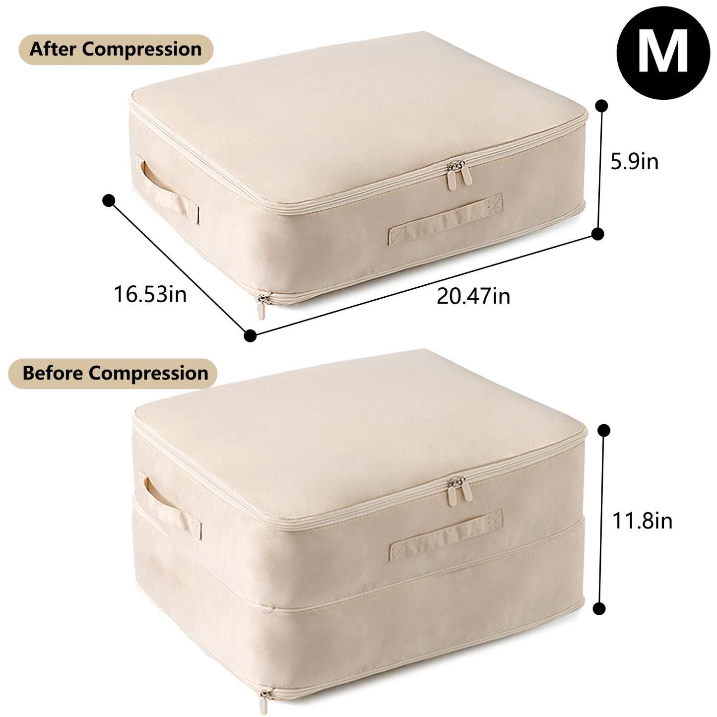 1Pc Foldable Storage Bag For Comforter Quilt Blanket Clothes Season