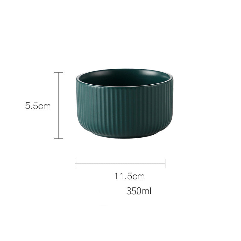 Ceramic Oven Baking Bowl Set - Food Safe, Multi-Size & Color Options