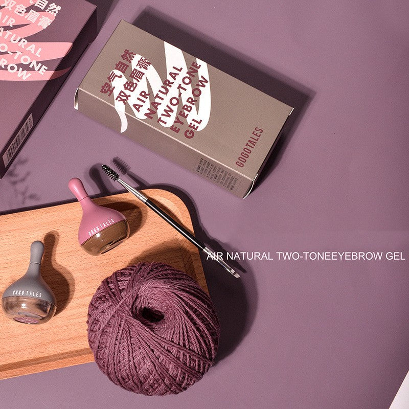 Waterproof Brow Dye Kit - Durable Eyebrow Color & Brush Set