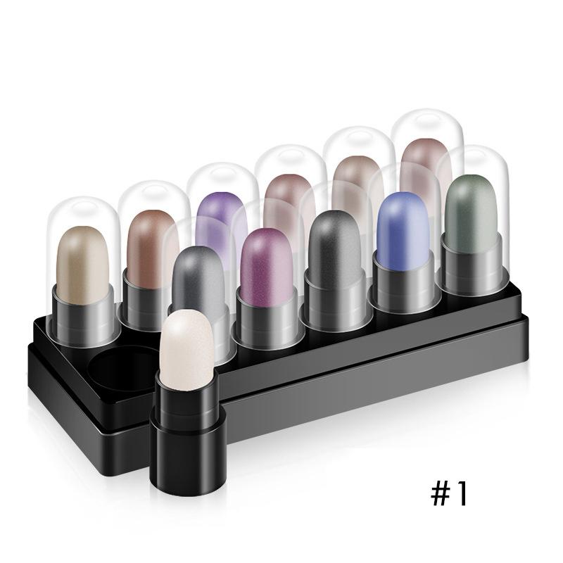Waterproof Eye Shadow Pen Set - Non-Smudging, Long-Lasting Makeup Trays