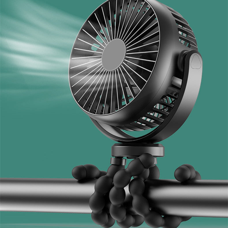 Octopus Portable Handheld USB Fan - 5200mAh Battery